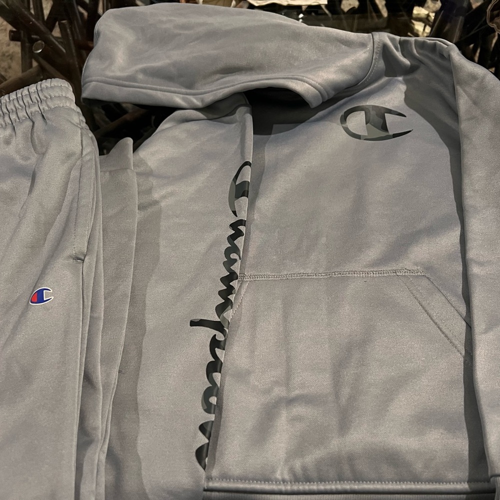 Champion Gray Tracksuit